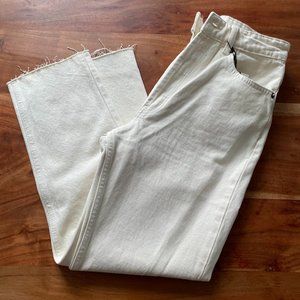 Zara straight jeans